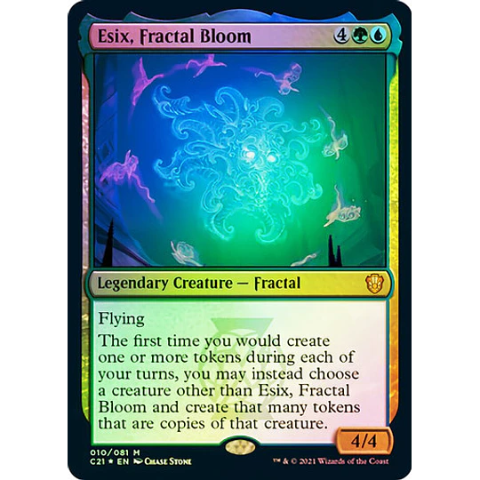 Esix, Fractal Bloom (Foil) - Commander 2021 (inglés)