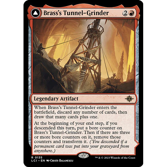 Brass's Tunnel-Grinder - The Lost Caverns of Ixalan (inglés)