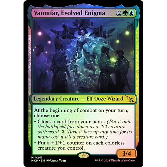 Vannifar, Evolved Enigma - Murders at Karlov Manor Foil (inglés)