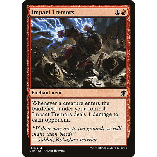 Impact Tremors - Dragons of Tarkir (español)