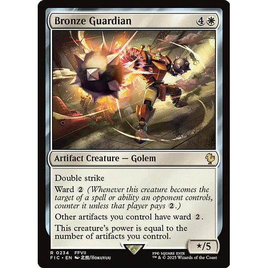 Bronze Guardian - Final Fantasy Commander Decks (inglés)