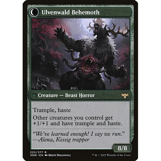 Ulvenwald Oddity - Innistrad: Crimson Vow (inglés)