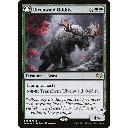 Ulvenwald Oddity - Innistrad: Crimson Vow (inglés)