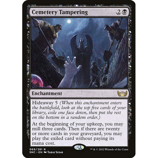 Cemetery Tampering - Streets of New Capenna (inglés)