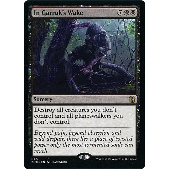 In Garruk's Wake - Zendikar Rising Commander Decks (español)