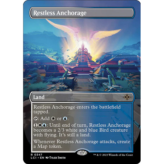 Restless Anchorage (0347 - Borderless) - The Lost Caverns of Ixalan Variants (inglés)