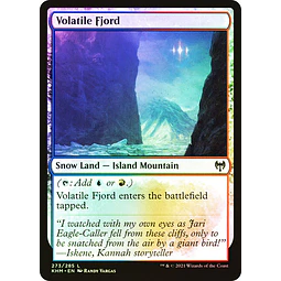 Volatile Fjord - Kaldheim Foil (inglés)
