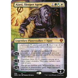 Ajani, Sleeper Agent (Borderless - 376) - Dominaria United Variants (español)