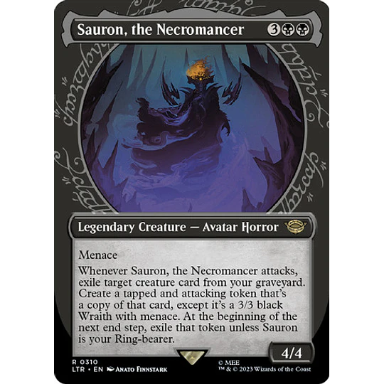 Sauron, the Necromancer (0310 - Showcase) - The Lord of the Rings: Tales of Middle-earth Variants (inglés)