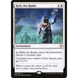 Rally the Ranks - Kaldheim (inglés)