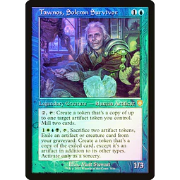 Tawnos, Solemn Survivor - The Brothers' War Commander Decks Foil (inglés)
