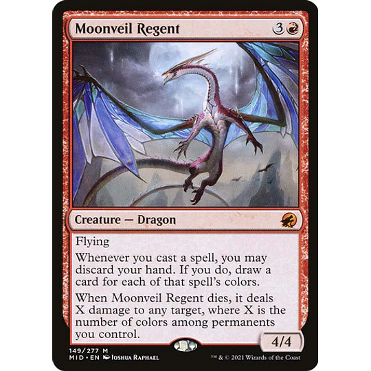 Moonveil Regent - Innistrad: Midnight Hunt (inglés)