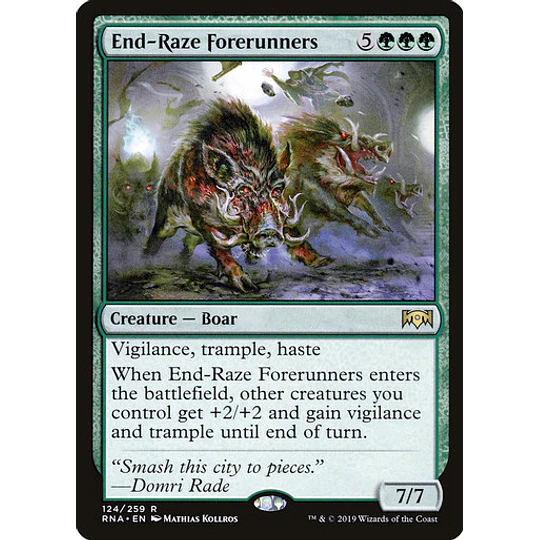 End-Raze Forerunners - Ravnica Allegiance (inglés)