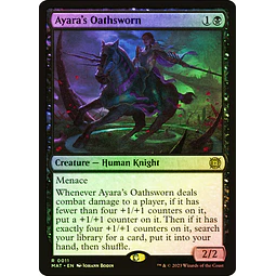 Ayara's Oathsworn - March of the Machine: The Aftermath Foil (inglés)