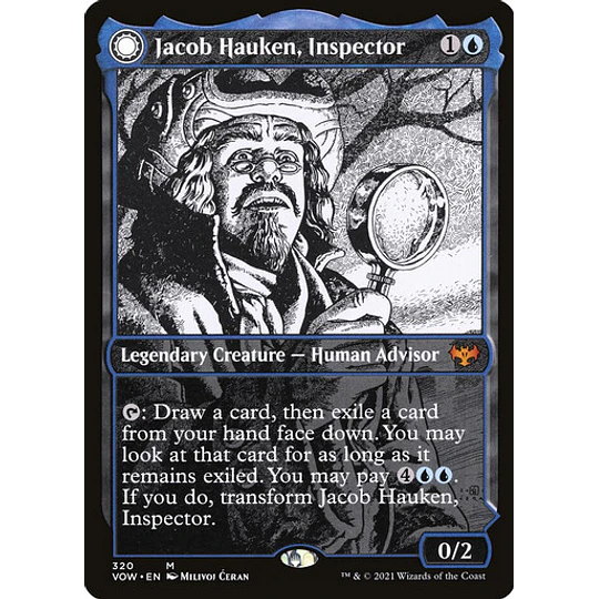 Jacob Hauken, Inspector (Eternal Night) - Innistrad: Crimson Vow Variants (inglés)