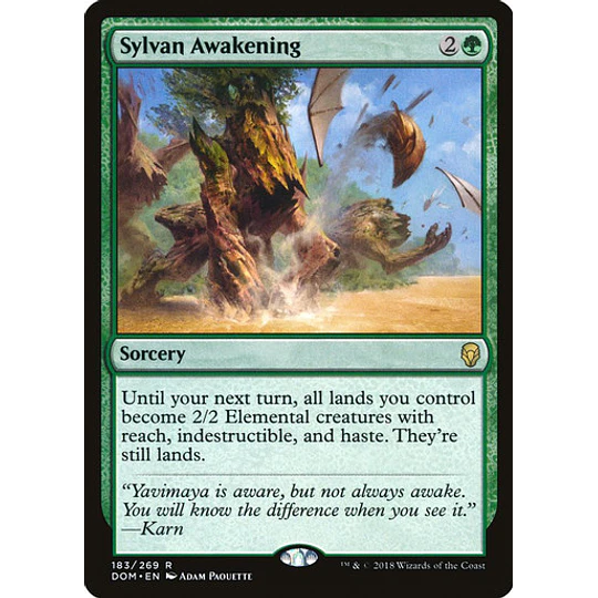 Sylvan Awakening - Dominaria (español)