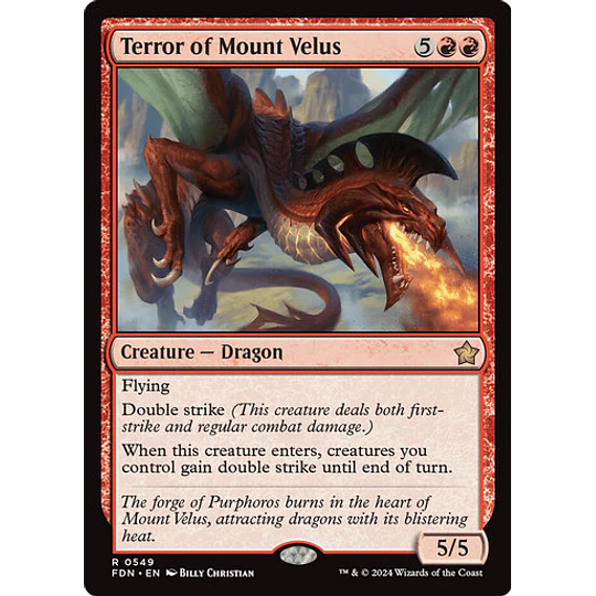 Terror of Mount Velus - Foundations (inglés)