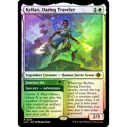 Kellan, Daring Traveler (Prerelease Foil) - Promotional (inglés)