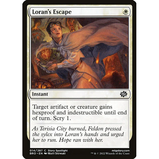 Loran's Escape - The Brothers' War (inglés)
