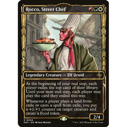 Rocco, Street Chef (Showcase) - March of the Machine: The Aftermath Variants (inglés)