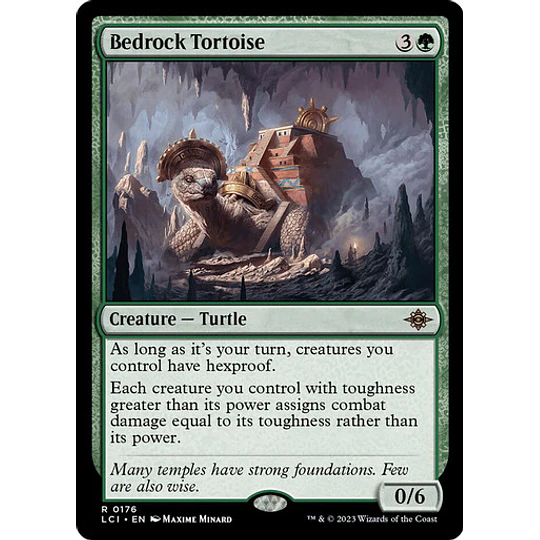 Bedrock Tortoise - The Lost Caverns of Ixalan (inglés)