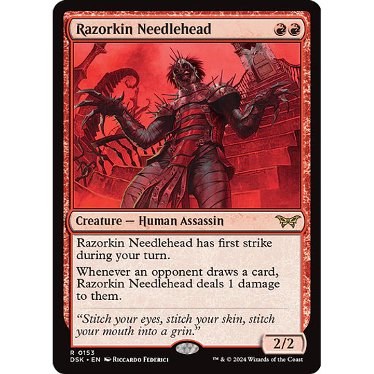 Razorkin Needlehead - Duskmourn: House of Horror (español)