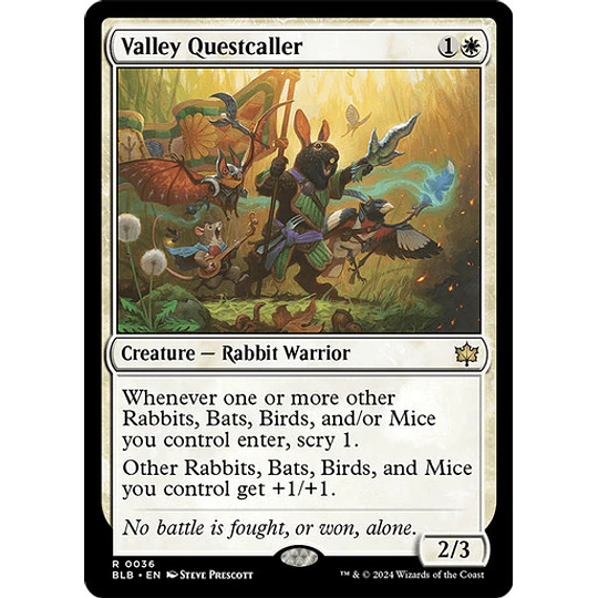Valley Questcaller - Bloomburrow (inglés)
