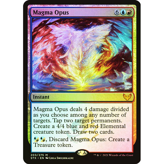 Magma Opus - Strixhaven: School of Mages Foil (inglés)