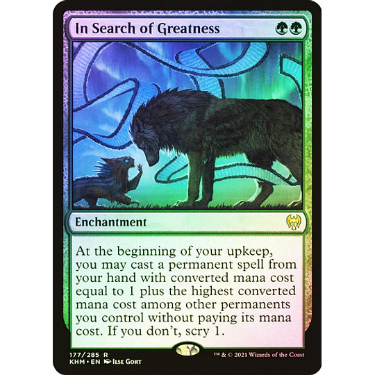In Search of Greatness - Kaldheim Foil (inglés)