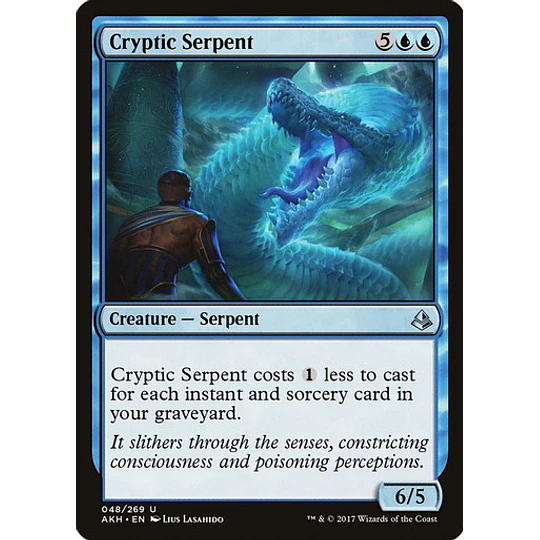 Cryptic Serpent - Amonkhet (inglés)