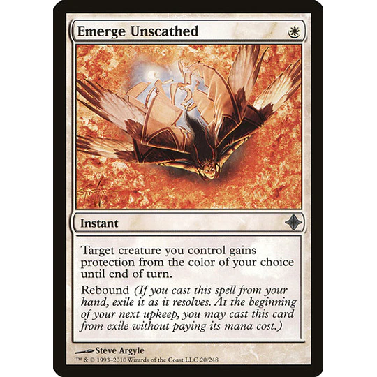 Emerge Unscathed - Rise of the Eldrazi (español)
