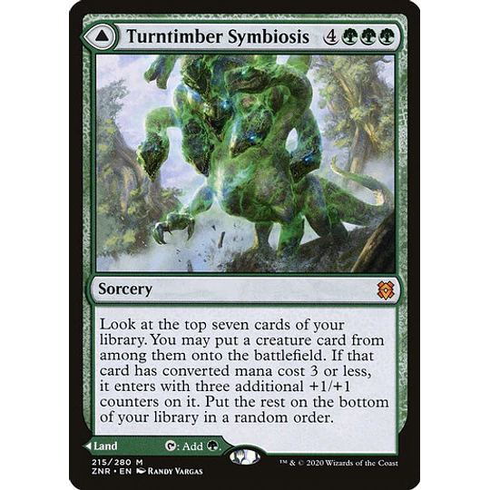 Turntimber Symbiosis - Zendikar Rising (inglés)
