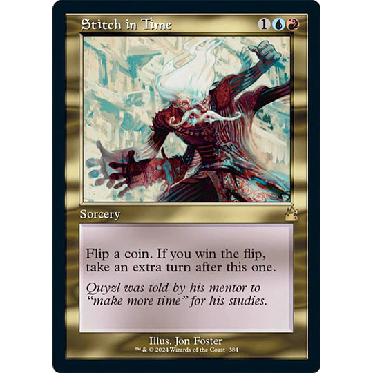Stitch in Time (0384 - Retro Frame) - Ravnica Remastered Variants (inglés)