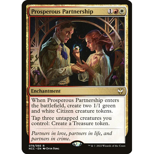 Prosperous Partnership - Streets of New Capenna Commander Decks (español)
