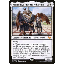 Mavinda, Students' Advocate - Strixhaven: School of Mages (inglés)