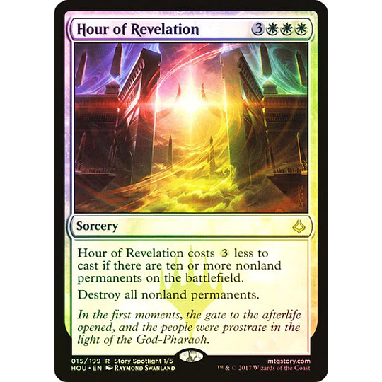 Hour of Revelation - Hour of Devastation Foil (español)