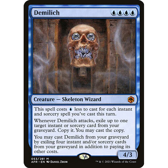 Demilich - Adventures in the Forgotten Realms (inglés)