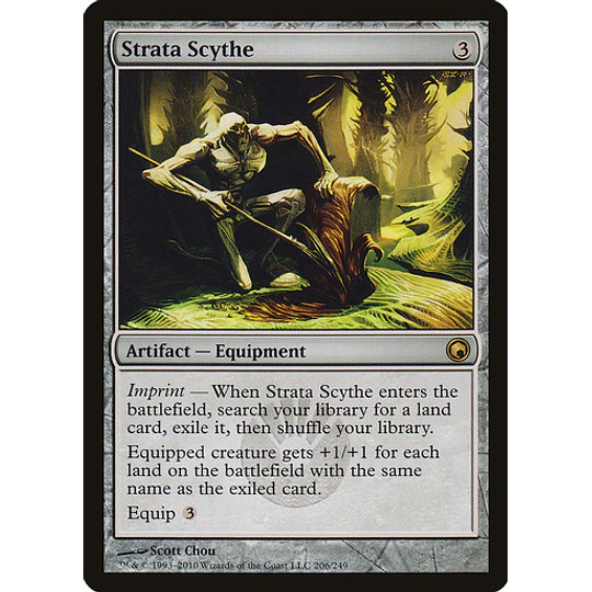 Strata Scythe - Scars of Mirrodin (inglés)