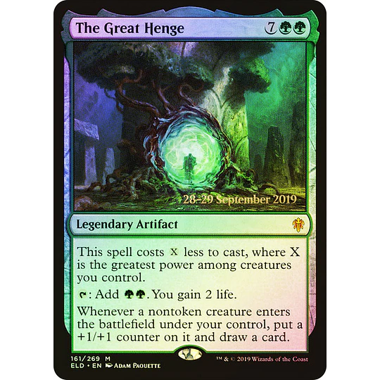 The Great Henge (Prerelease Foil) - Promotional (español)