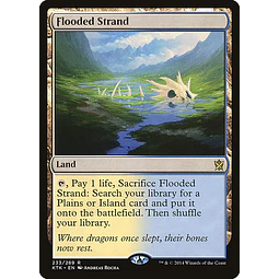 Flooded Strand - Khans of Tarkir (inglés)