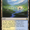 Flooded Strand - Khans of Tarkir (español)