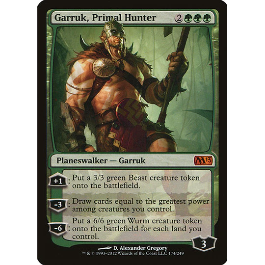 Garruk, Primal Hunter - 2013 Core Set (español)