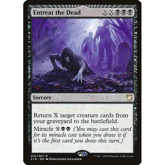 Entreat the Dead - Commander 2018 (español)