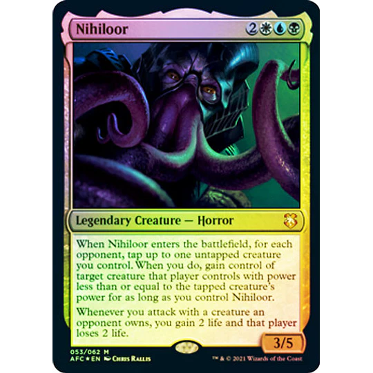 Nihiloor (Foil) - Adventures in the Forgotten Realms Commander Decks (inglés)
