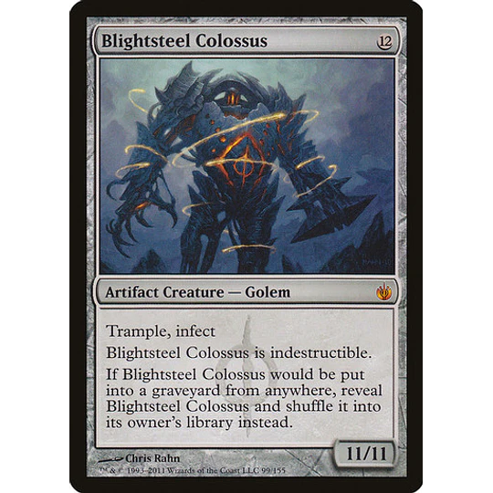 Blightsteel Colossus - Mirrodin Besieged (portugués)