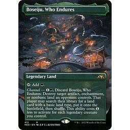 Boseiju, Who Endures (Borderless) - Kamigawa: Neon Dynasty Variants (japonés)