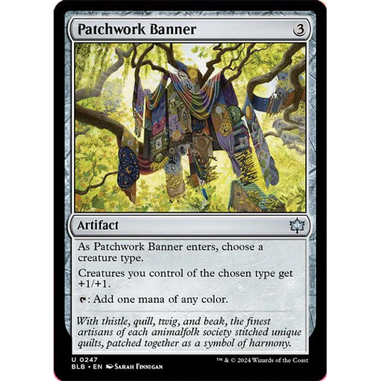 Patchwork Banner - Bloomburrow (inglés)