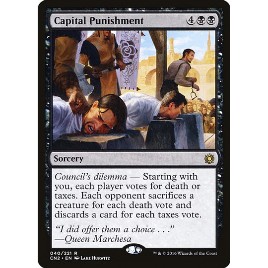 Capital Punishment - Conspiracy - Take the Crown (inglés)