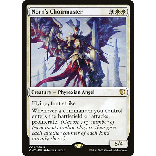 Norn's Choirmaster - Phyrexia: All Will Be One Commander Decks (inglés)