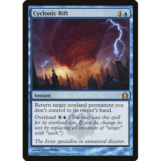 Cyclonic Rift - Return to Ravnica (inglés)